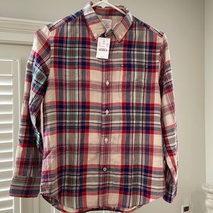 Boys size 12 Crewcuts long sleeve Shirt NWT